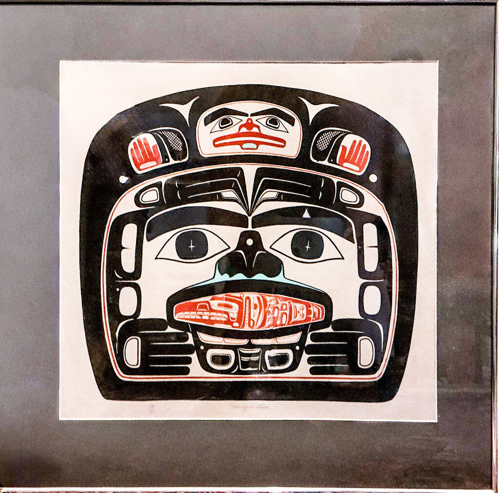 "Transformation" Barry Herem 1976, Serigraph