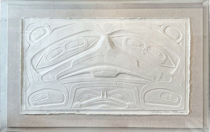 Barry Herem."House of Gonakadet." 1989. Cast Paper Relief.
