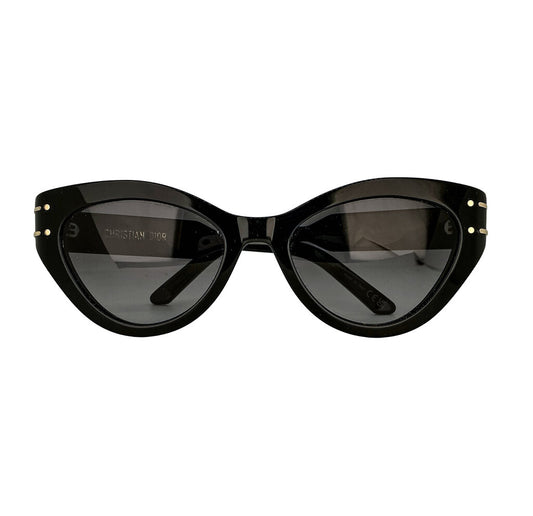 Dior Signature B71 Black Cat Eye Sunglasses (orig. $600)
