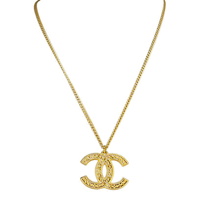 Chanel CC 24B Collection Gold Tone Necklace