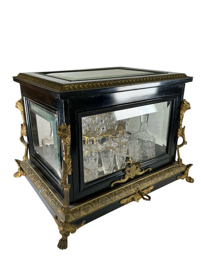 French Napoleon lll Cave a Liqueur. c.1870