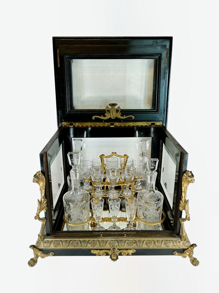 French Napoleon lll Cave a Liqueur. c.1870