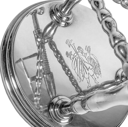 Antique Silver Plated Maxim's de Paris Mechanical Wine Decanter