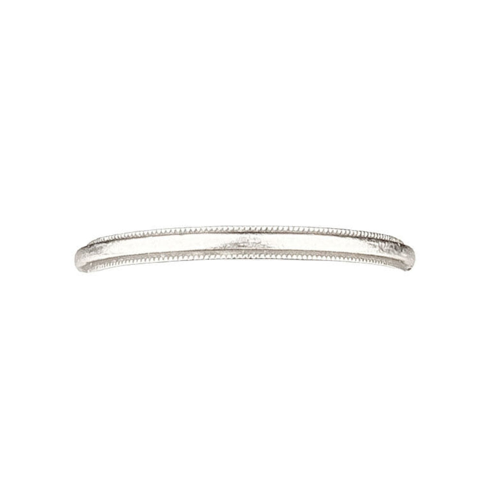 Tiffany & Co. Platinum Milgrain Wedding Band.