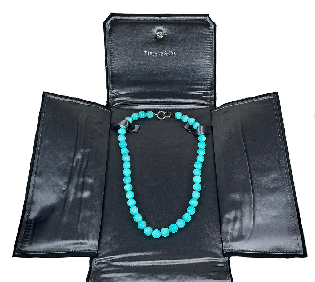 Tiffany Paloma Picasso Amazonite Bead Necklace