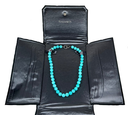 Tiffany Paloma Picasso Amazonite Bead Necklace