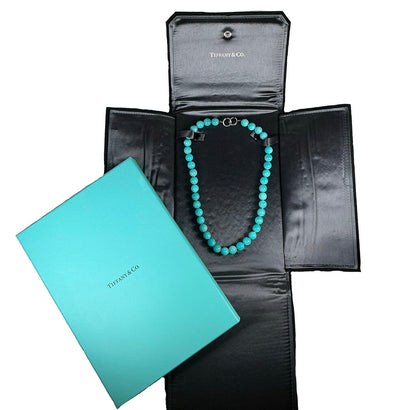 Tiffany Paloma Picasso Amazonite Bead Necklace