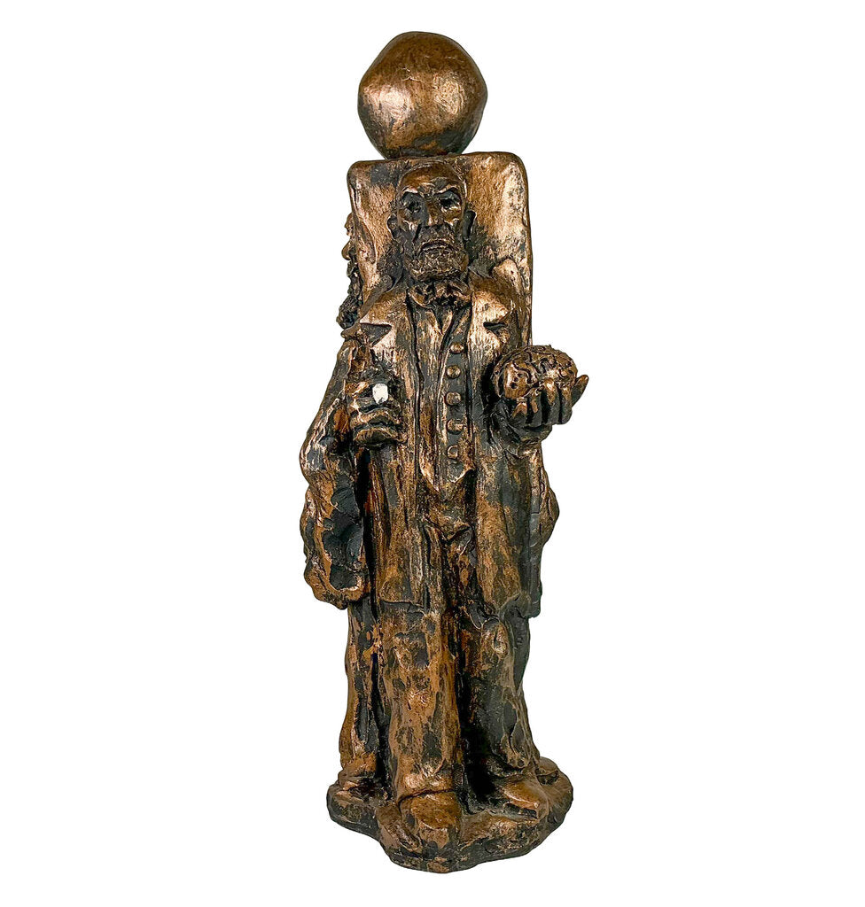 "Ecclesiastes" Phillip Ratner, signed, resin sculpture