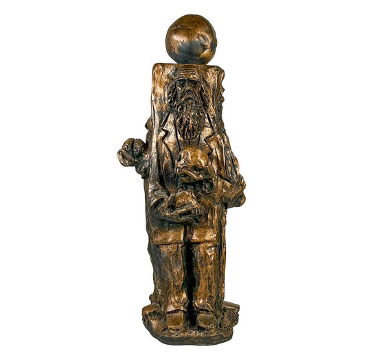 "Ecclesiastes" Phillip Ratner, signed, resin sculpture