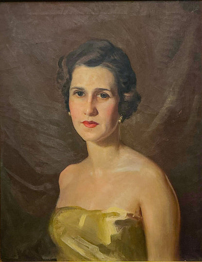 Bjorn Egeli. Portrait of Clara. Oil on Canvas.