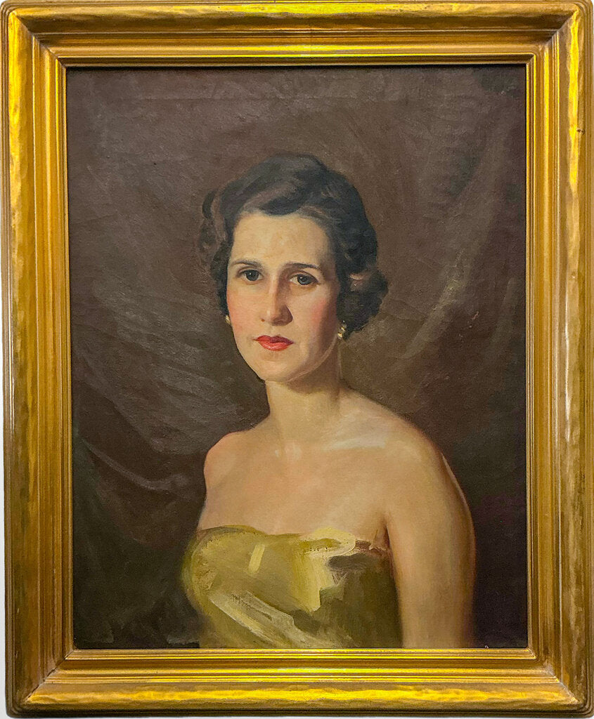 Bjorn Egeli. Portrait of Clara. Oil on Canvas.