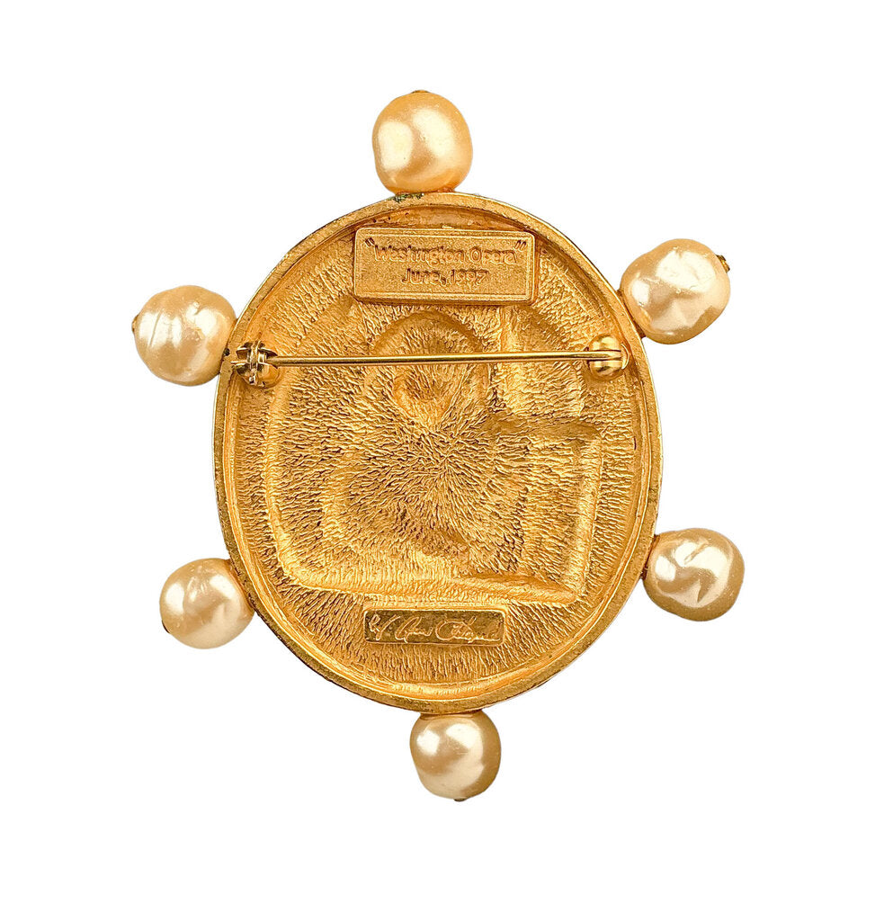 Ann Hand Brooch Saint Mark Lion
