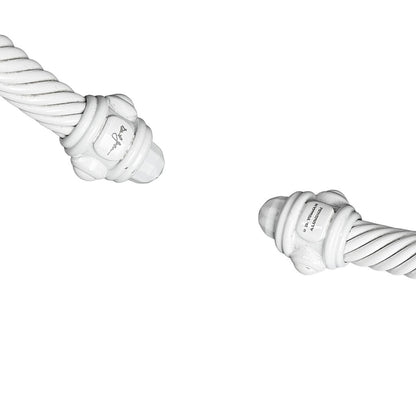 David Yurman White Rensissance Aluminum Cuff