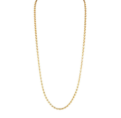 18K RG 24" Chain Link Necklace
