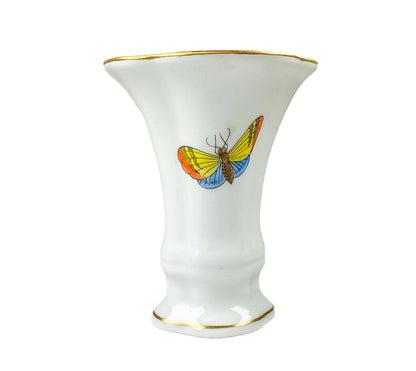 Herend Rothschild Bird Bud Vase