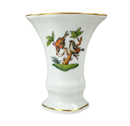 Herend Rothschild Bird Bud Vase