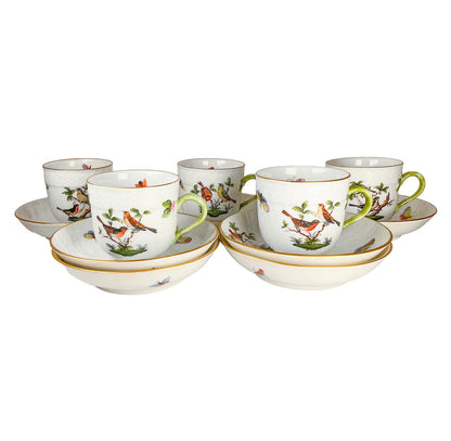 Herend Demitasse Cup (5) & Saucer (7)