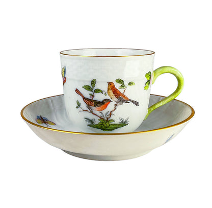 Herend Demitasse Cup (5) & Saucer (7)