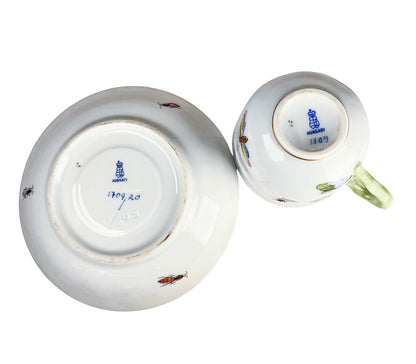 Herend Demitasse Cup (5) & Saucer (7)