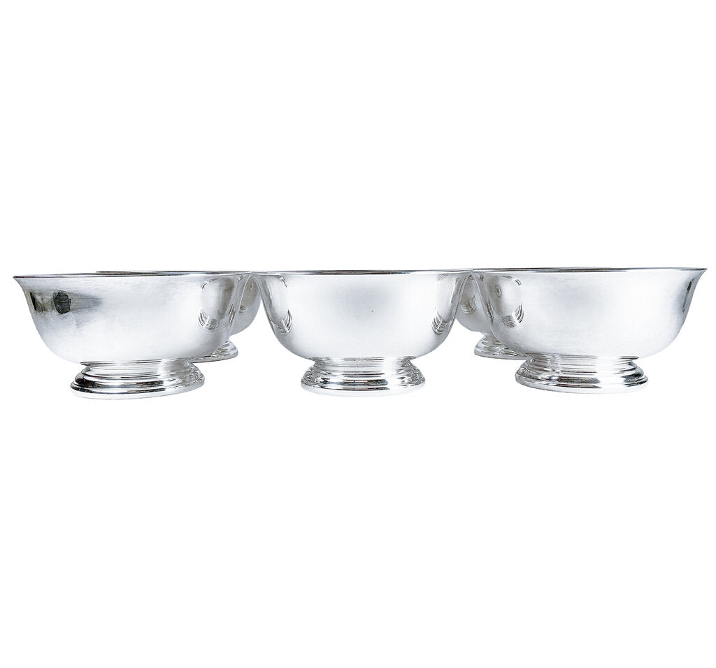 Gorham SET/6 Paul Revere Nut/Condiment Bowls 4.5"D