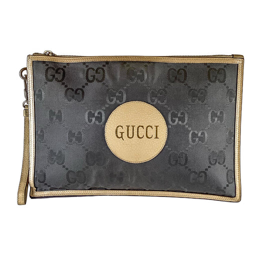 Gucci Logo Clutch/Wristlet Bag Orig. $1085