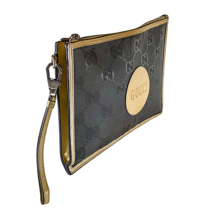 Gucci Logo Clutch/Wristlet Bag Orig. $1085