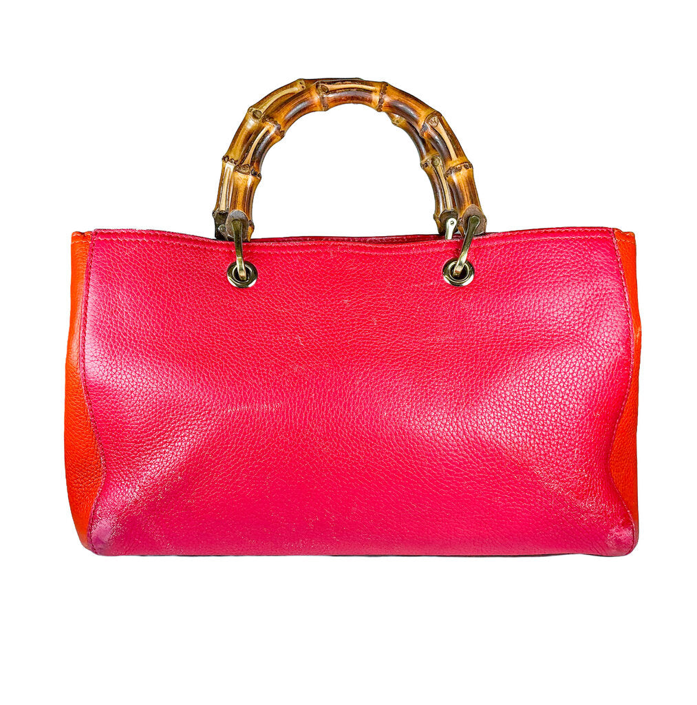 Gucci Red Bamboo Bag Orig. $1895