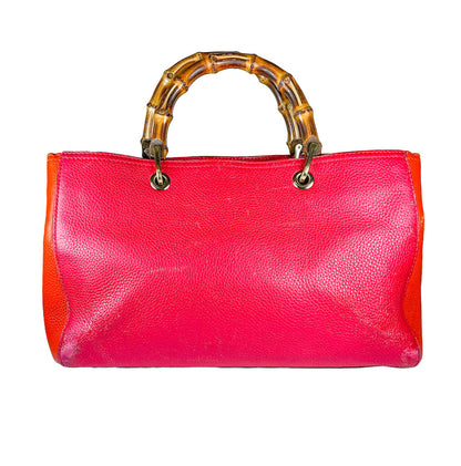 Gucci Red Bamboo Bag Orig. $1895