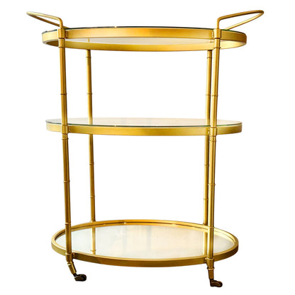 Oval Bar Cart