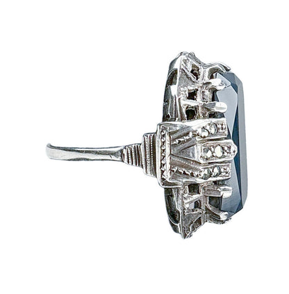 Hematite Sterling Ring