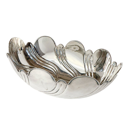 Collet Sterling Silver Bowl from Padua, Italy mid-century