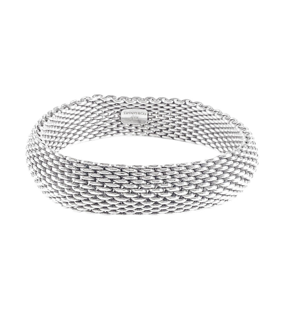 Tiffany & Co. Sterling Mesh Somerset Bracelet
