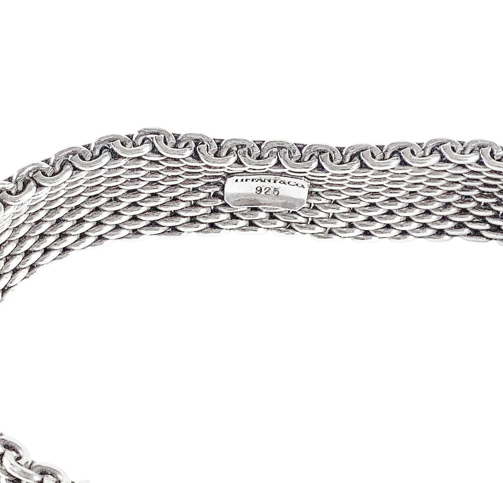 Tiffany & Co. Sterling Mesh Somerset Bracelet