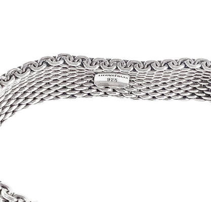 Tiffany & Co. Sterling Mesh Somerset Bracelet