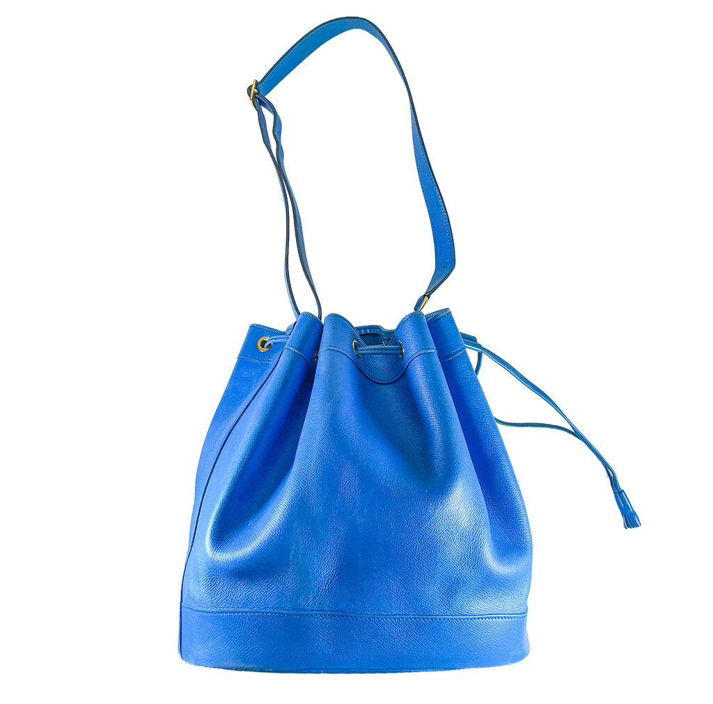 Hermes Market Bag in Teal Leather