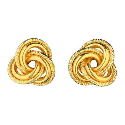 14K Gold Love-Knot Earrings