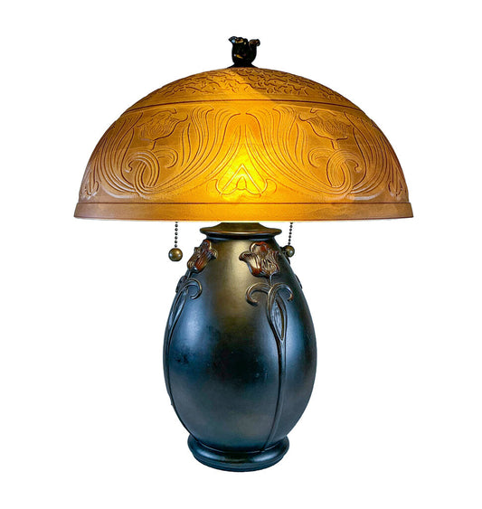 Misson Style Quoizel Glenhaven Table Lamp