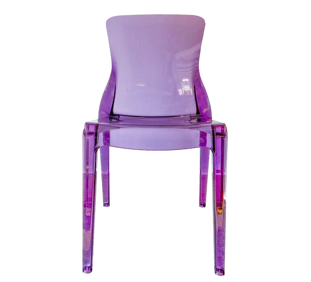 Domitalia Crystal Stacking Chair. Italy.
