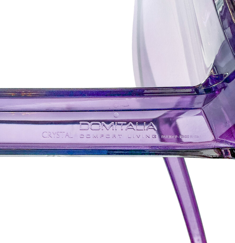 Domitalia Crystal Stacking Chair. Italy.
