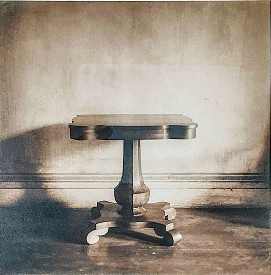 David Halliday. Table. Contemporary Archival Pigment Print, Sepia Tone