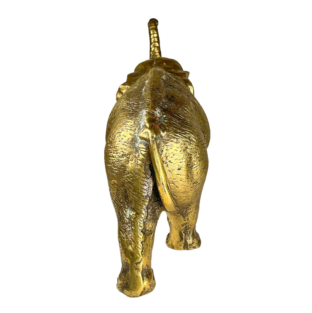 Vintage Brass Elephant