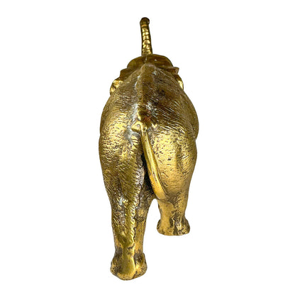 Vintage Brass Elephant