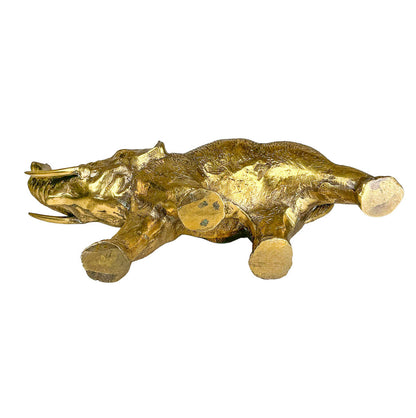 Vintage Brass Elephant