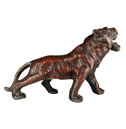 Vintage Japanese Cast Iron Tiger