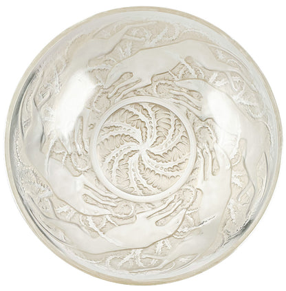 Lalique "Chiens" Art Deco Bowl, 1921-1923