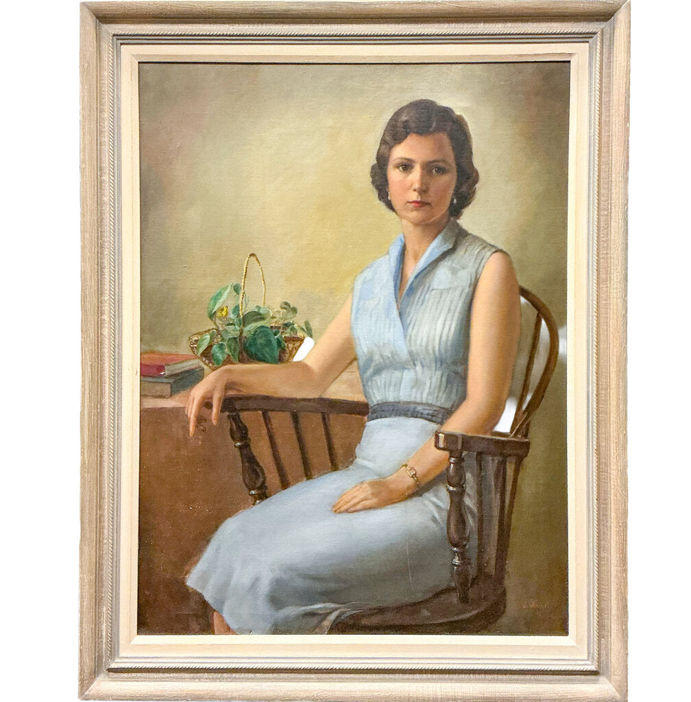 Herschel C. Fried. Portrait of Ann, 1958. Oil on Canvas