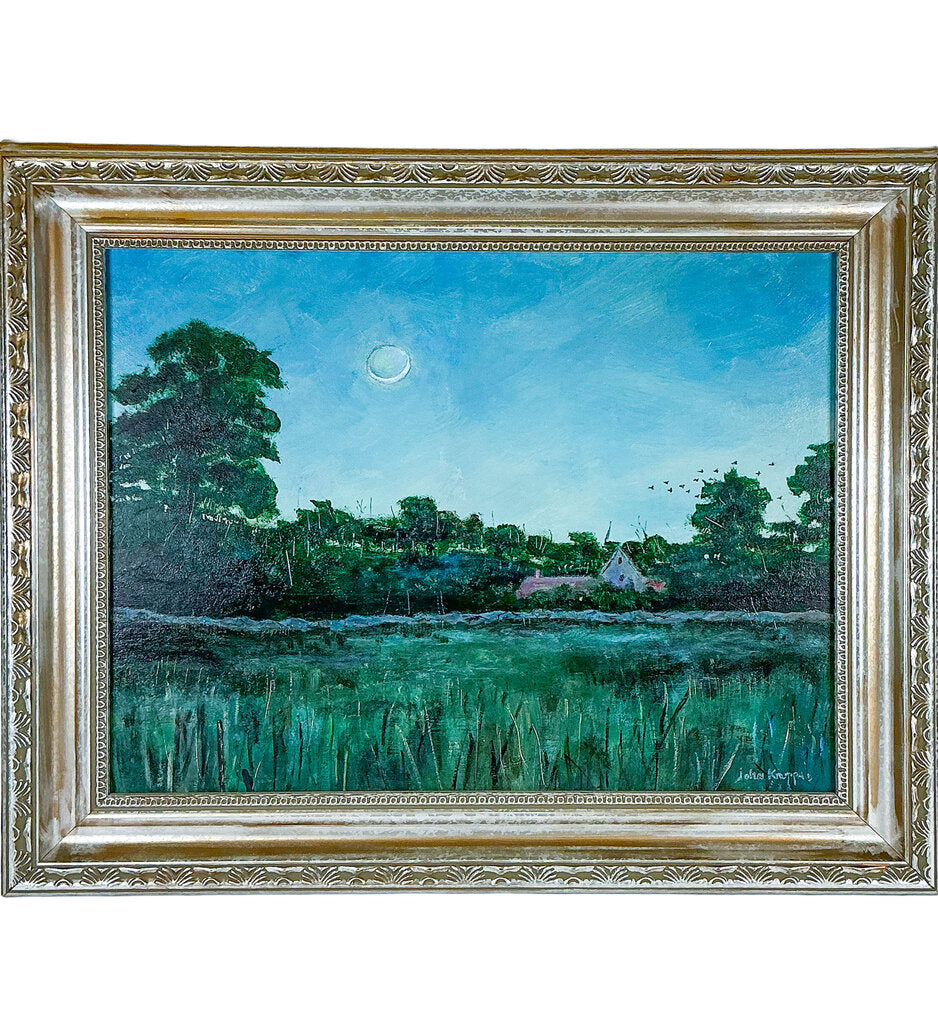 John Kruppa. Summer Twilight. Oil on Masonite.