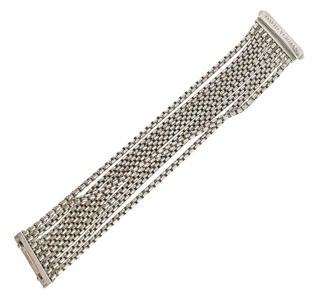 David Yurman Box Chain Eight Row Bracelet