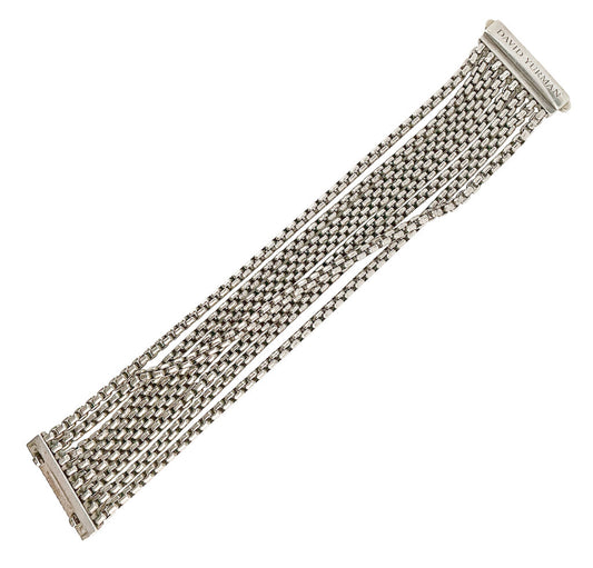 David Yurman Box Chain Eight Row Bracelet