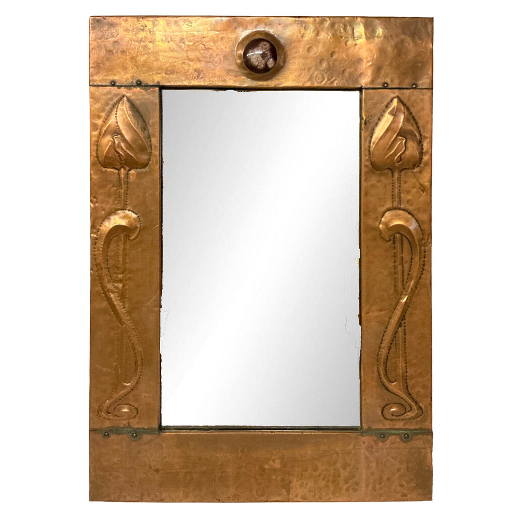 Arts & Craft Mirror in style of Liberty & Co c. 1910